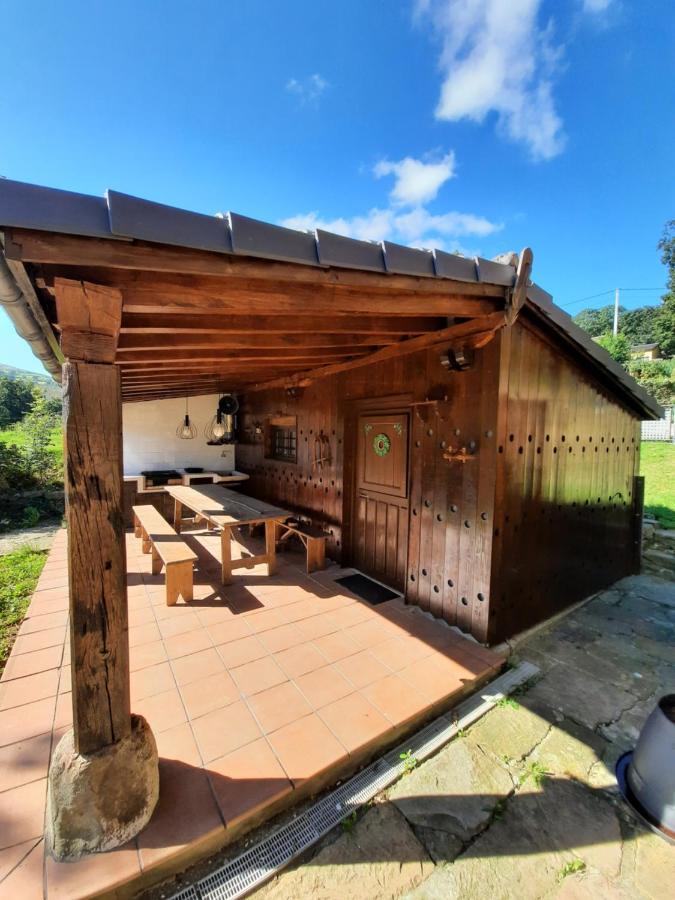 Cabana Pasiega La Quemada San Pedro Del Romeral ภายนอก รูปภาพ